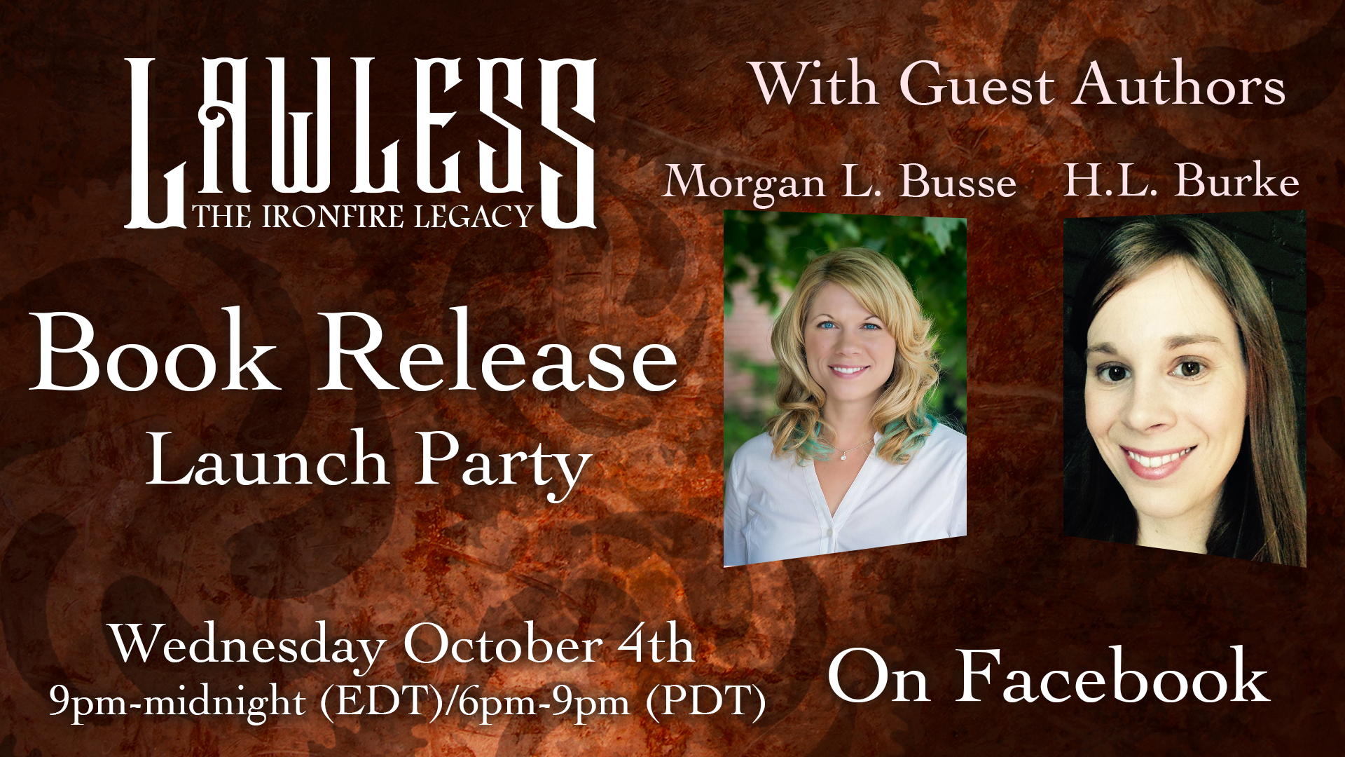 Lawless Launch Party Banner